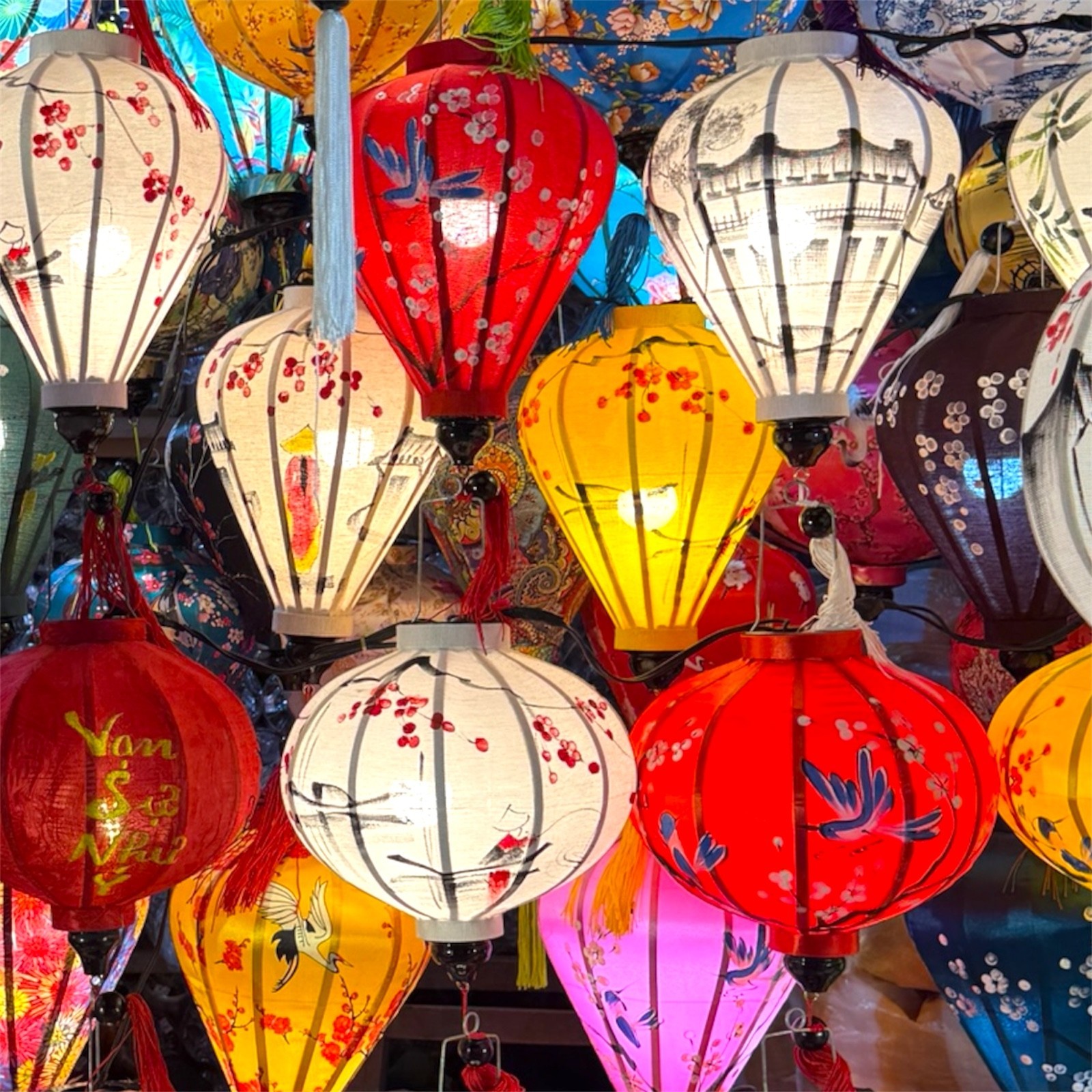 set 5 pcs silk lanterns 14 inches wedding decorations home & garden decorations