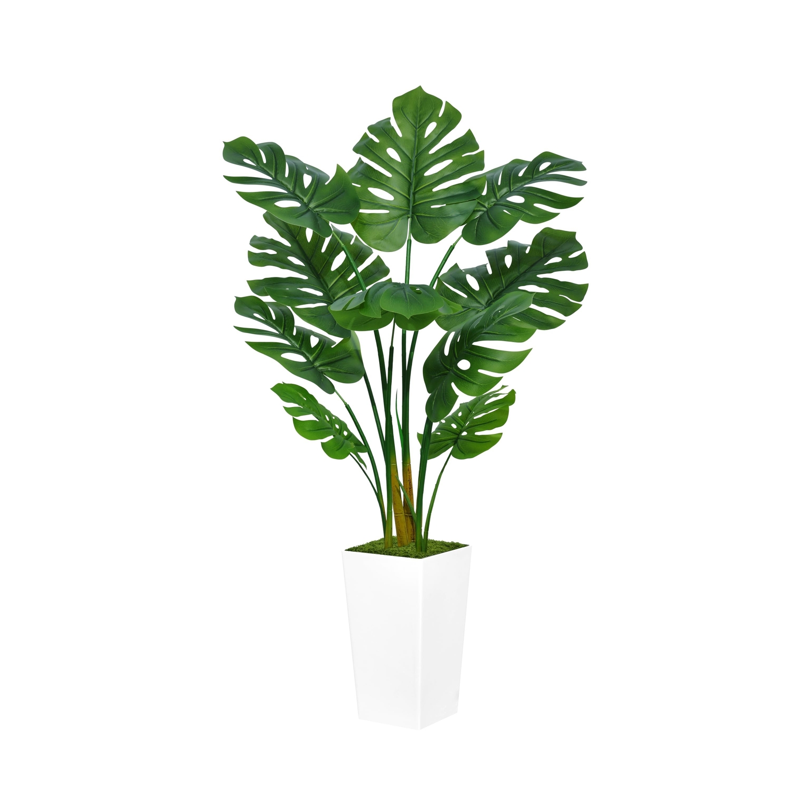 ASTIDY Artificial Monstera Deliciosa Plant 5FT – Faux Tropical Palm Tree with…