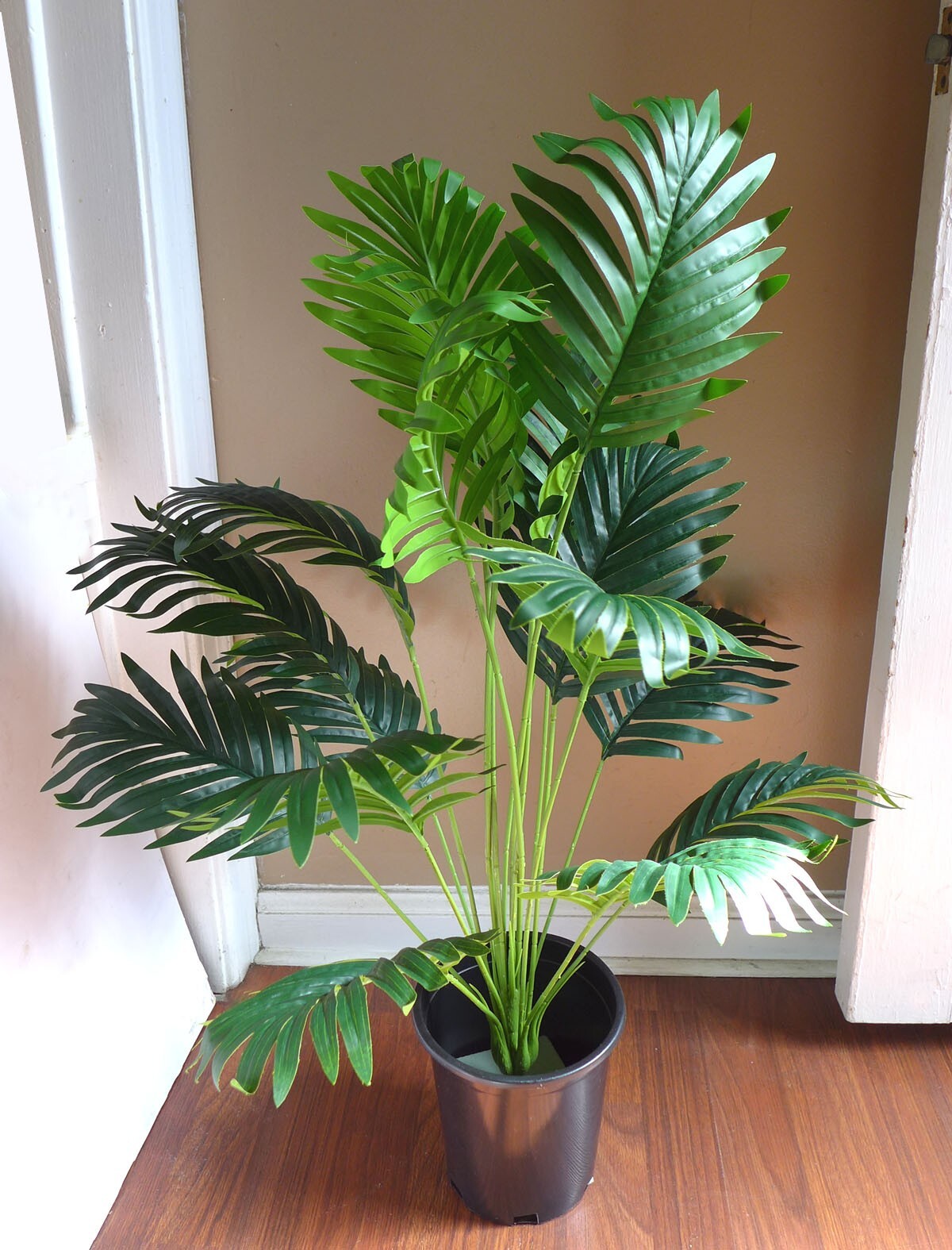 26″ Hight Artificial Forks Tropical Plant Plam Tree Lifelike 18 Leaves (#118)
