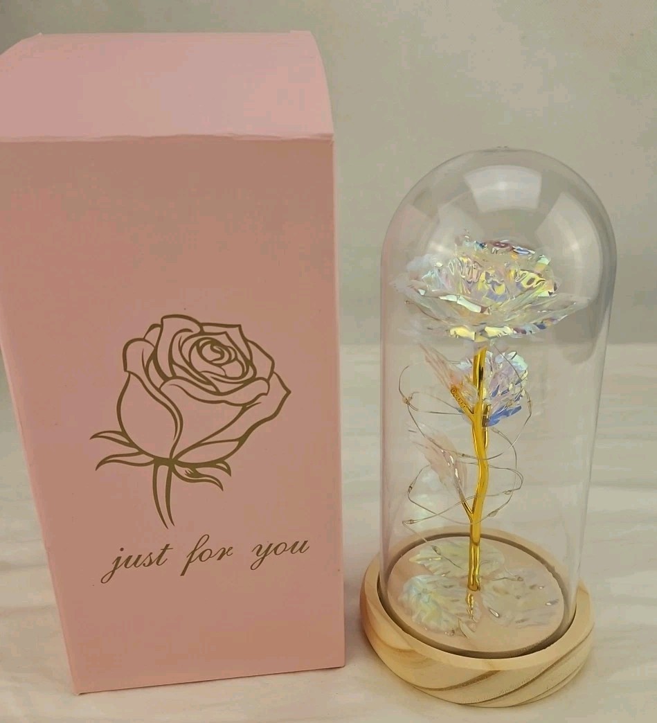 Mothers Day Rose Gift for Mom- Light Up Flowers Gifts For Women- Birthday Gift