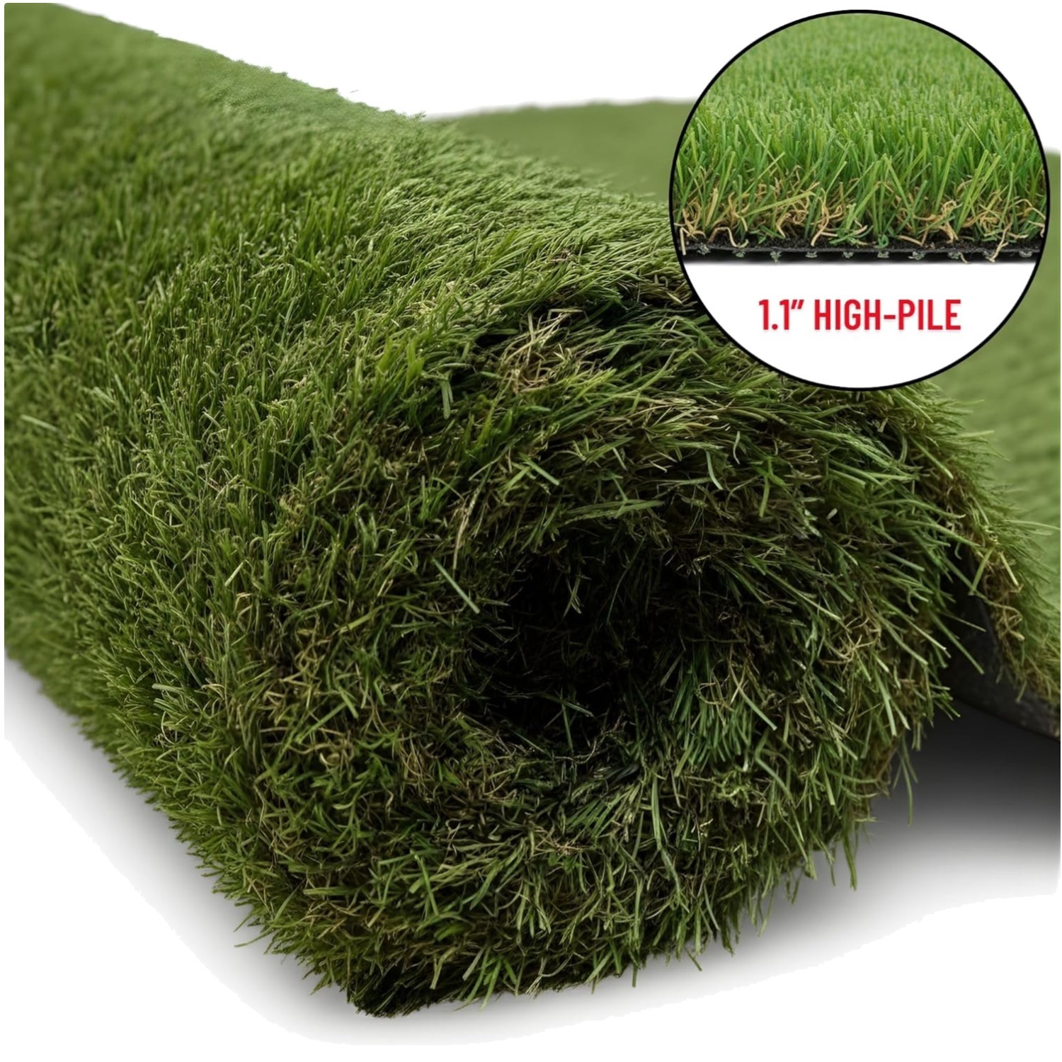 Decorative Grass Border Runner | Indoor Outdoor Natural Look