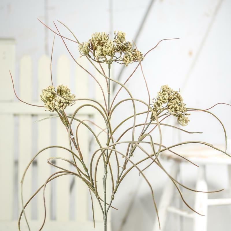Factory Direct Craft 4 Whispy Hazy Cream Artificial Sedum Grass