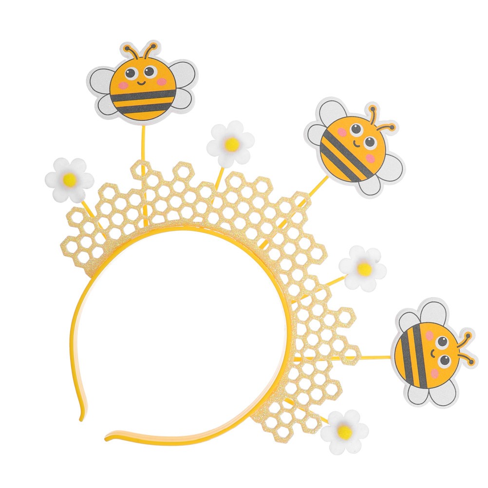Bee Headband Antenna Headbands Headwear Costume Women Accessories