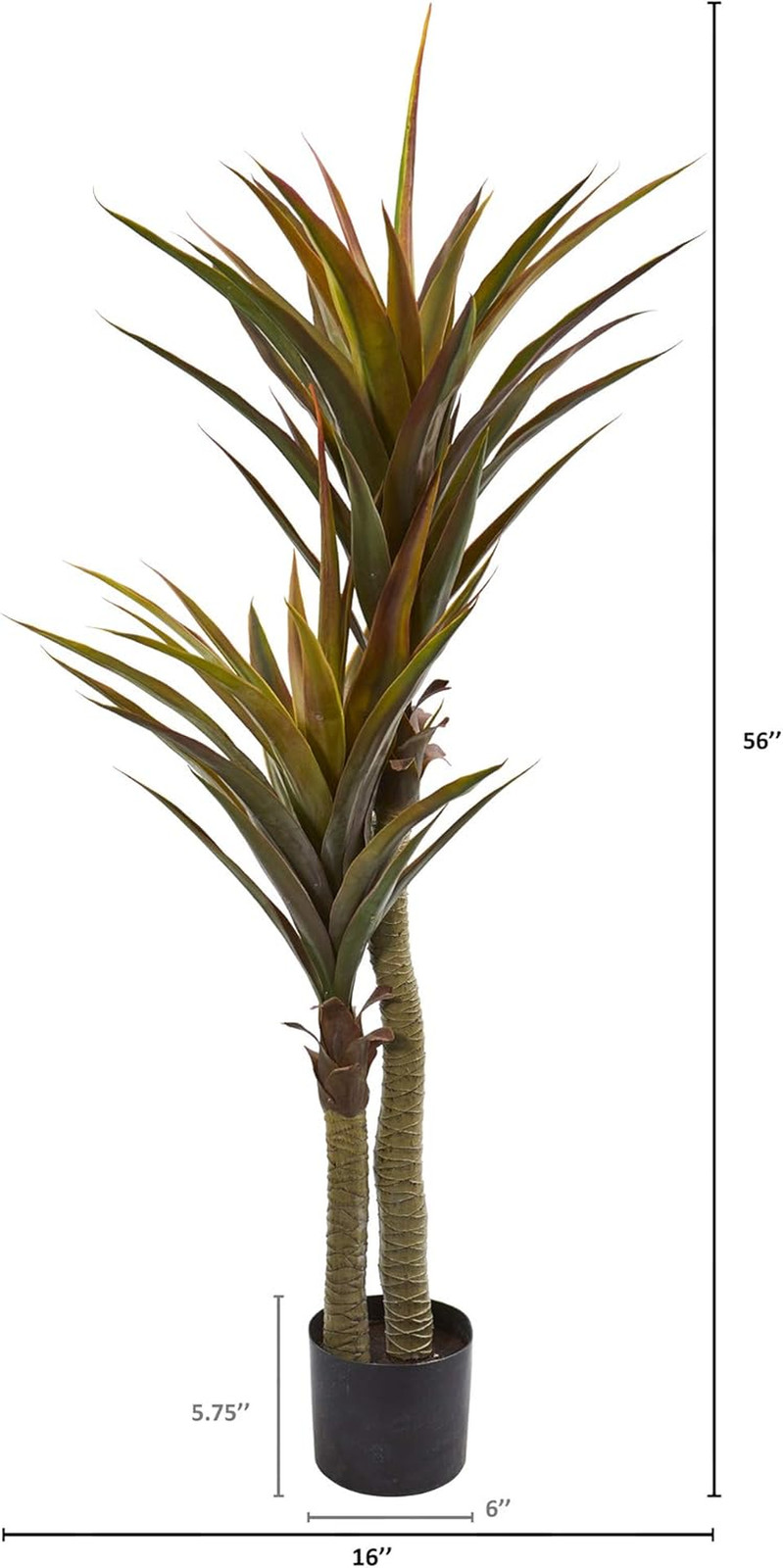 56In. Yucca Artificial Tree