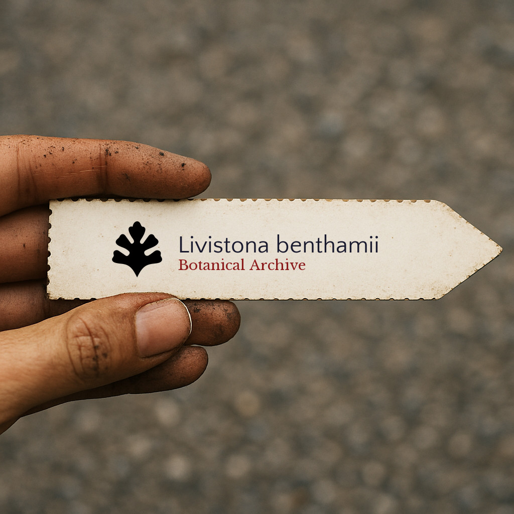 Livistona benthamii | Bentham’s Fountain Palm | 1000 SEEDS – Bentham’s Fountain