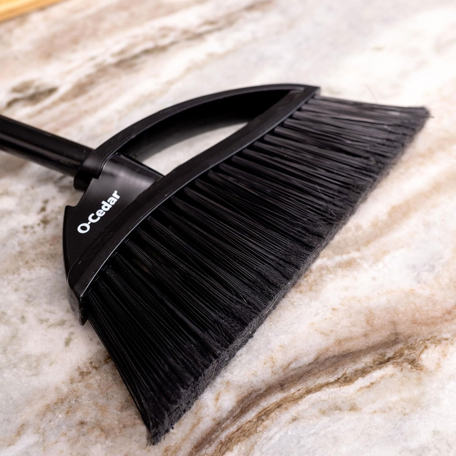 Indoor & Outdoor Strong Sweep Broom & Brush Bundle | Heavy Duty Bristles Remo…