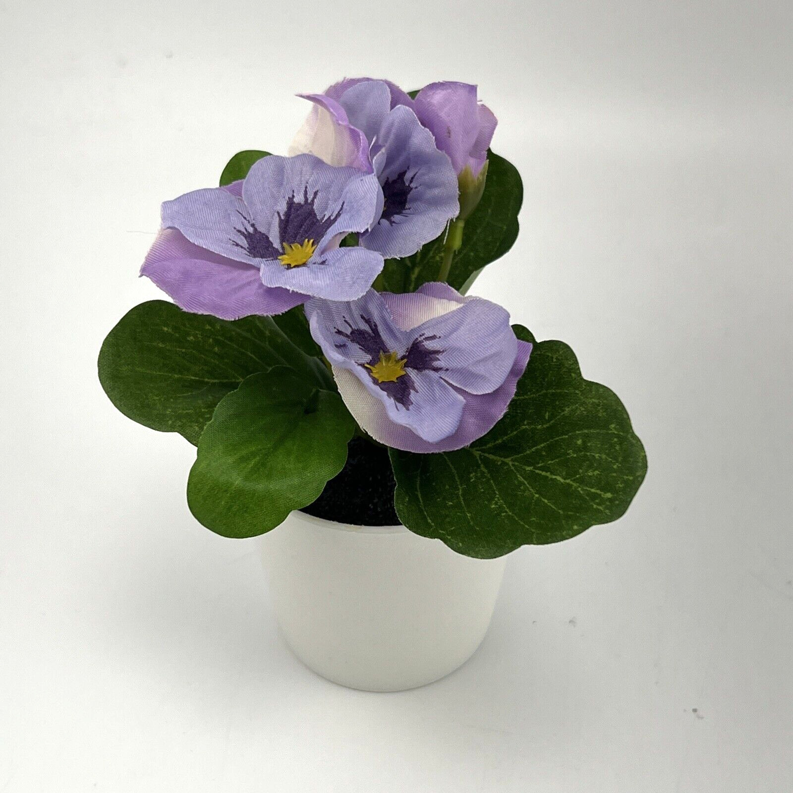 Ikea Fejka Artificial Potted Plant With Pot Set of 3 Flower Mix Purple/White NEW