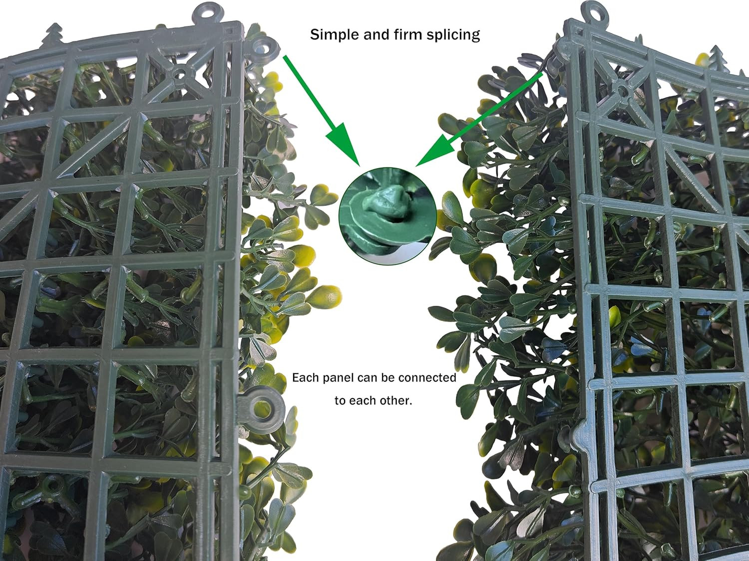 5FT x 10FT Artificial Boxwood Panels for Indoor/Outdoor Privacy & Decor