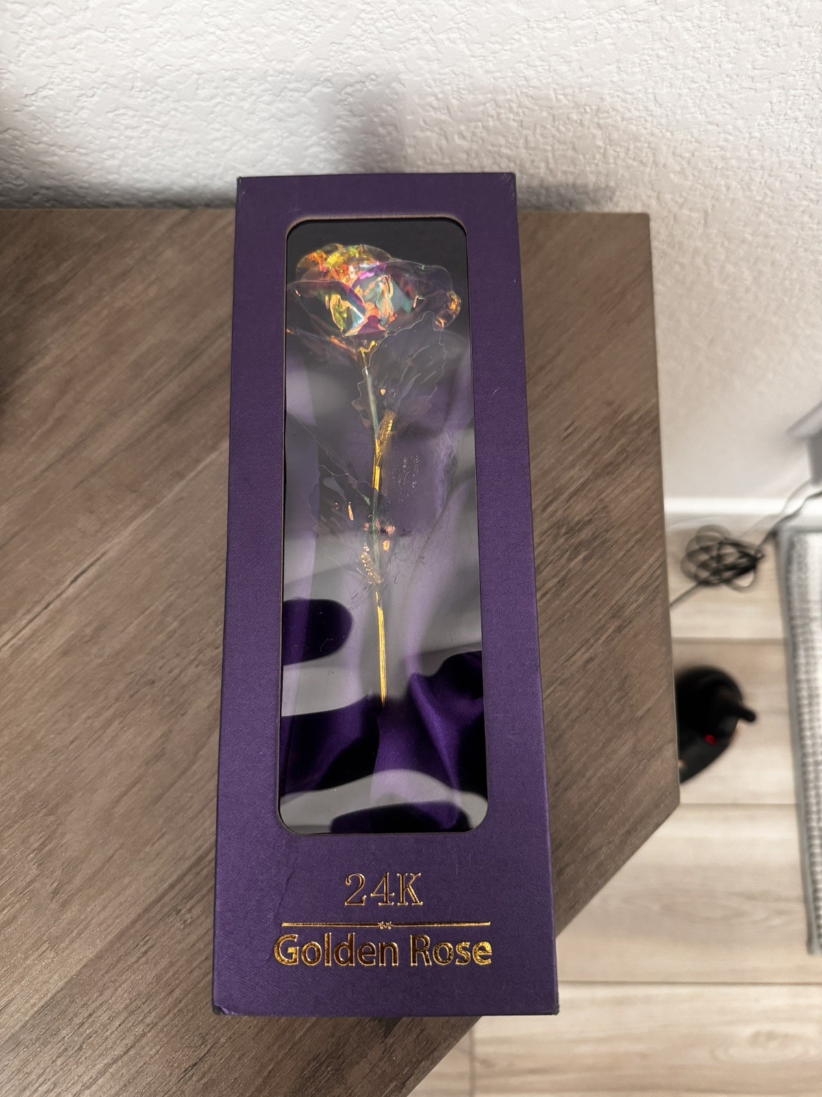 24k Gold Plated Foil Rose