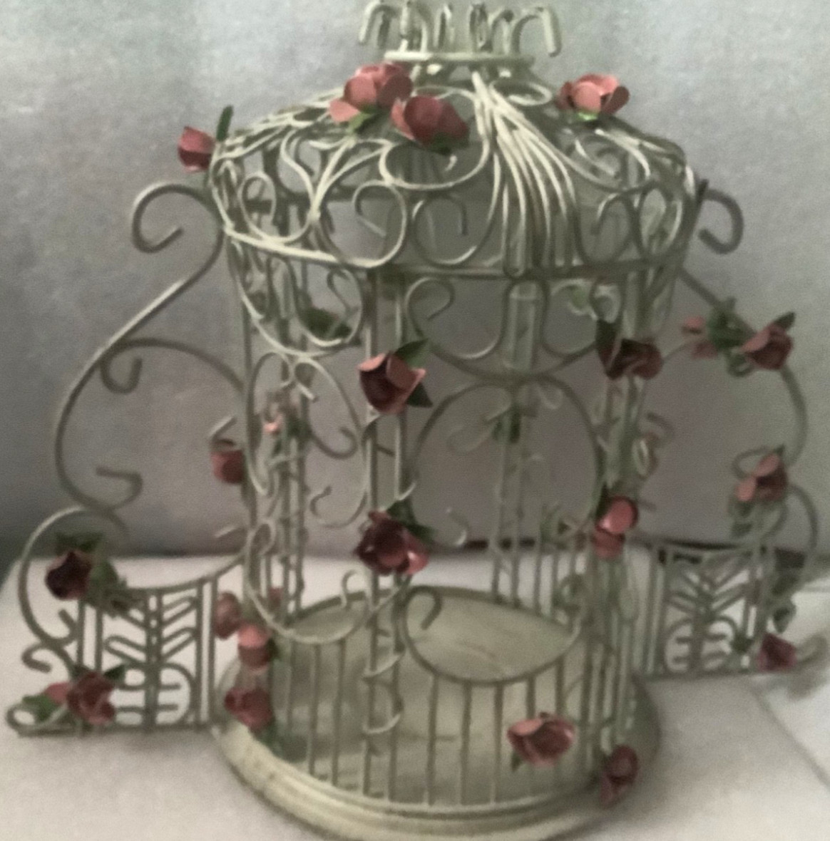 PartyLite Rose Garden Gazebo Candle Holder