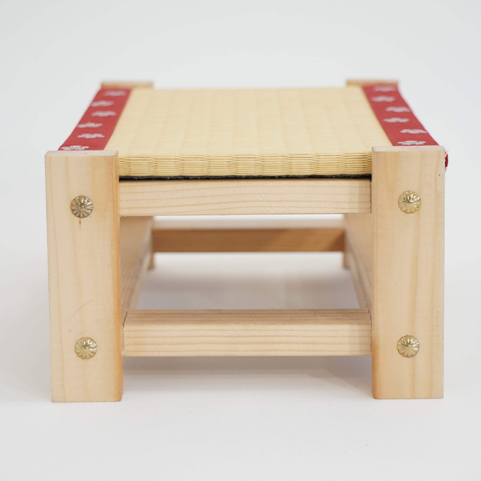 Tatami Display Stand Beeswax Finish Japanese Sakura Wagara Edge Anime Figure