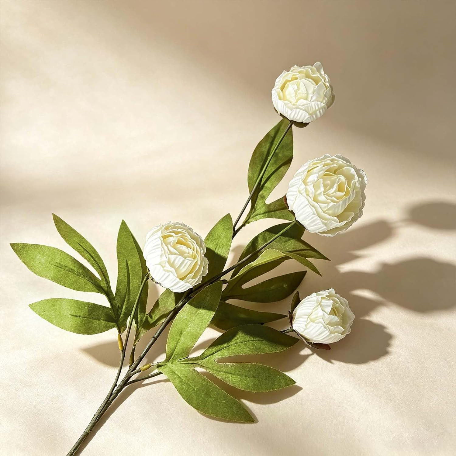 27″ Silk Faux Peony Flowers – 8 Pcs for Home, Wedding & Office Decor