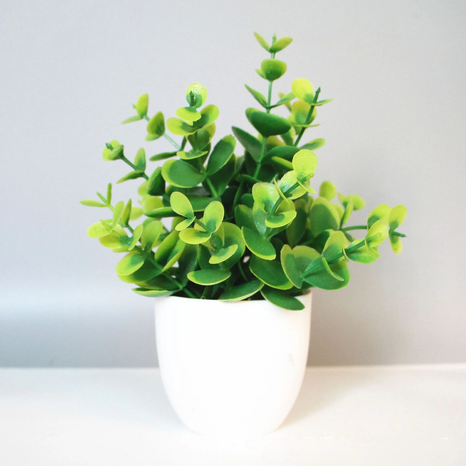 Artificial Bonsai Plant Small Potted Fake Green Decor Indoor Outdoor 17cm..