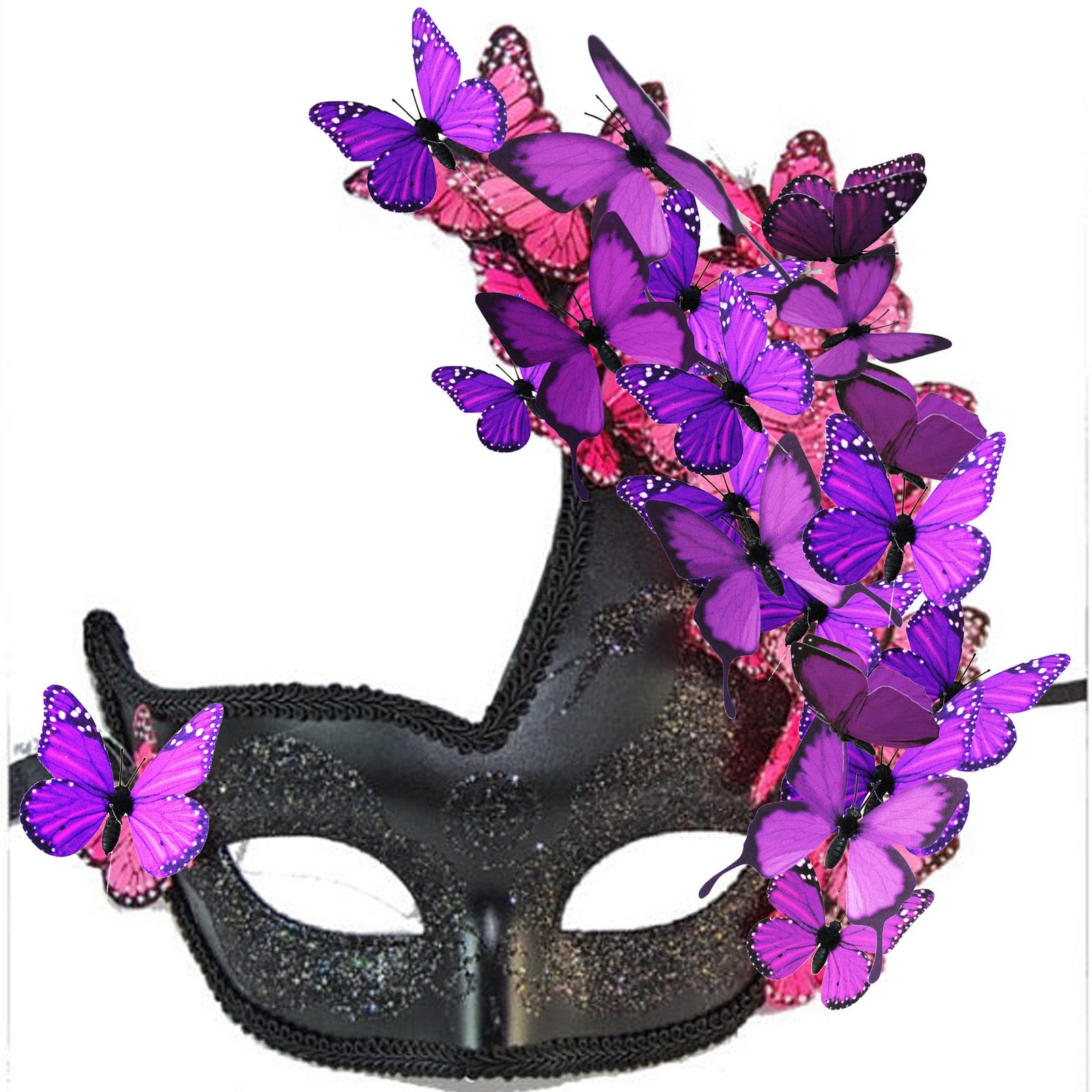 Perfso 12pcs 2size Butterfly Decorations, Simulated Butterflies, 3D Butterfly