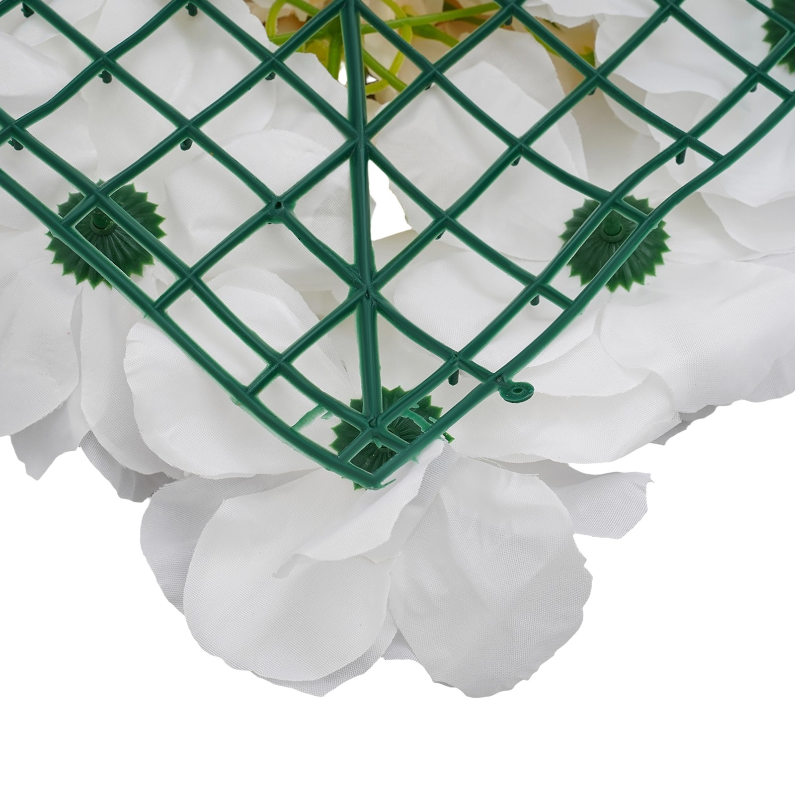 Artificial Flower Wall Panels, Artificial Flower Wall Backdrop, 12PCS Panels