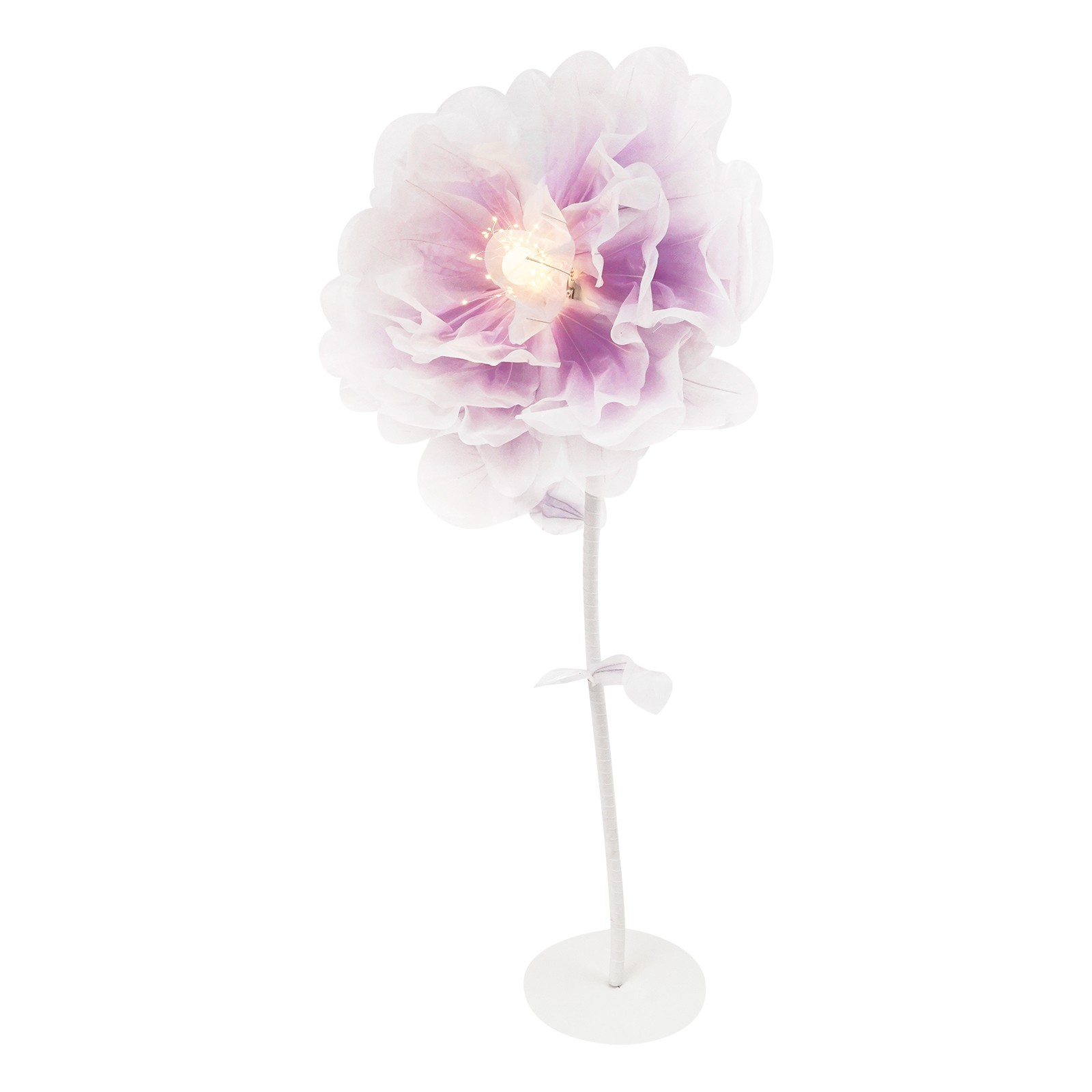 Flower Decoration with Light Auto-Open Artificial Flower Floral Decor for Party