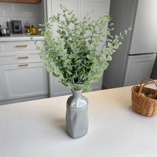 20pcs Eucalyptus Stems Artificial Eucalyptus Leaves Stems Artificial Fake