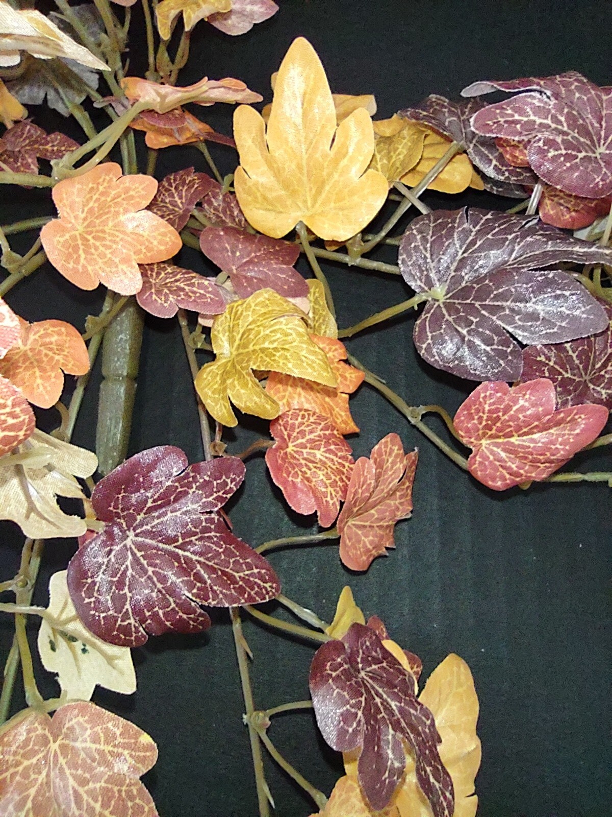 Fall mini leaf ivy vine bush. 12 BUSHES!!
