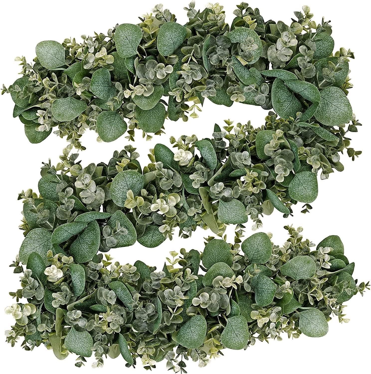 6.2 Ft Long Faux Eucalyptus Greenery – Wedding Arch Summer Decor – Lambs Ear