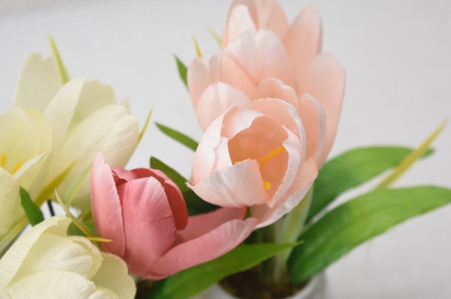 Sonoma Goods For Life Artificial Tulip Table Decor Multicolor 10.5″ x 10.5″ x 4″