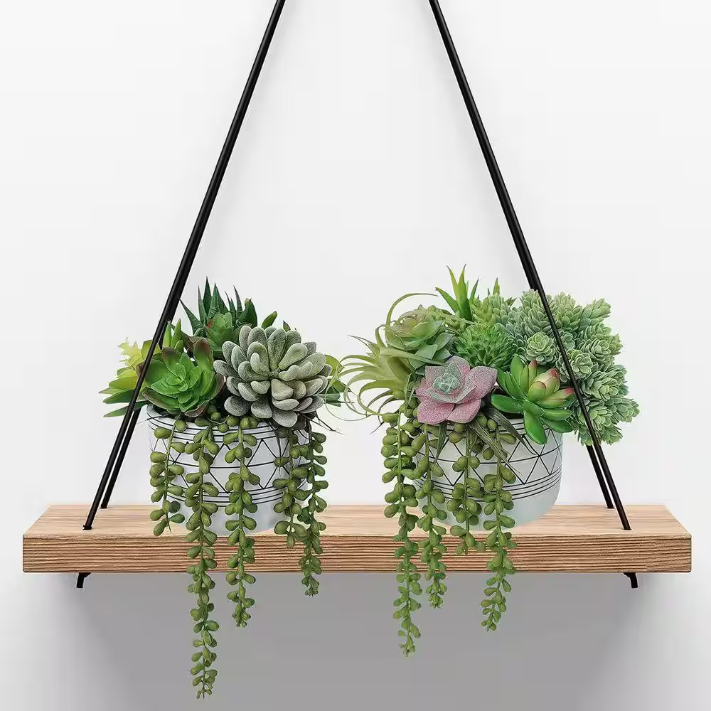 22-Piece 4 In. Bulk Green Indoor Artificial Succulents Unpotted Assortment