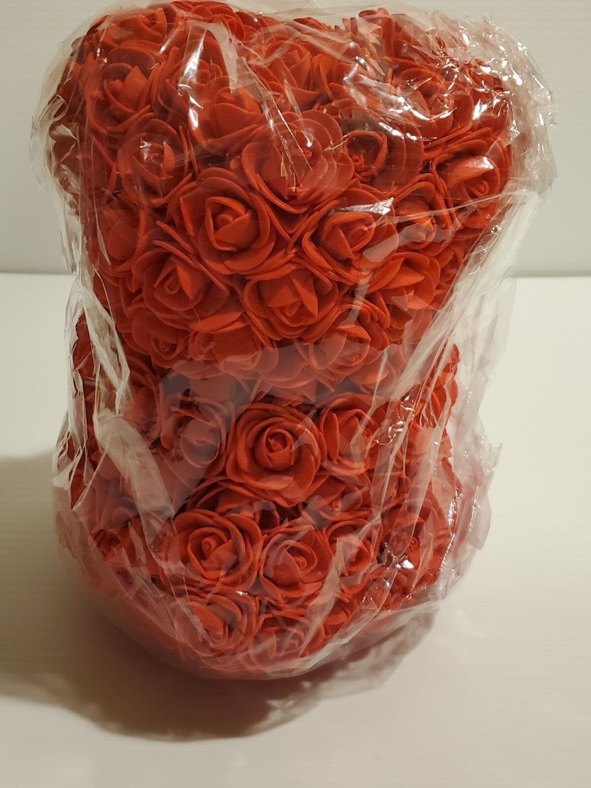 New 9inch Artificial Rose Teddy Bear Flower Gift Valentine Mothers Day Wedding