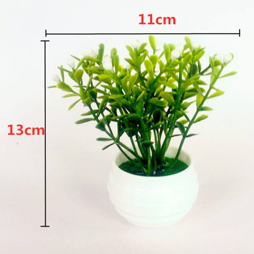1*14*8cm, 13*11cm Aloe, Plastic Flower Artificial Potted Plant For Home, Office