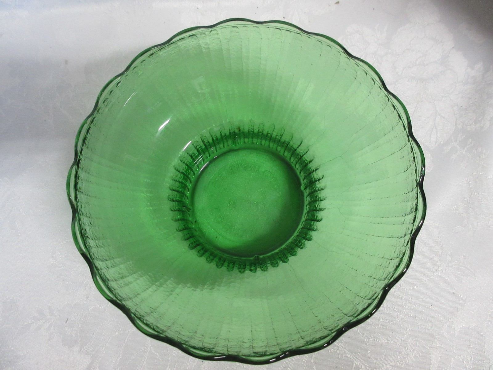 3 1950’s Vintage E O BRODY Forest Green Florist Bowls, ALL DIFFERENT!!