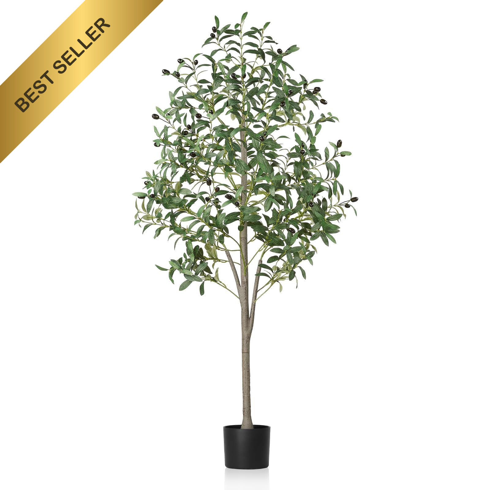 Freyalife Artificial Olive Tree 5FT Indoor Faux Tall Potted Plant Home Decor