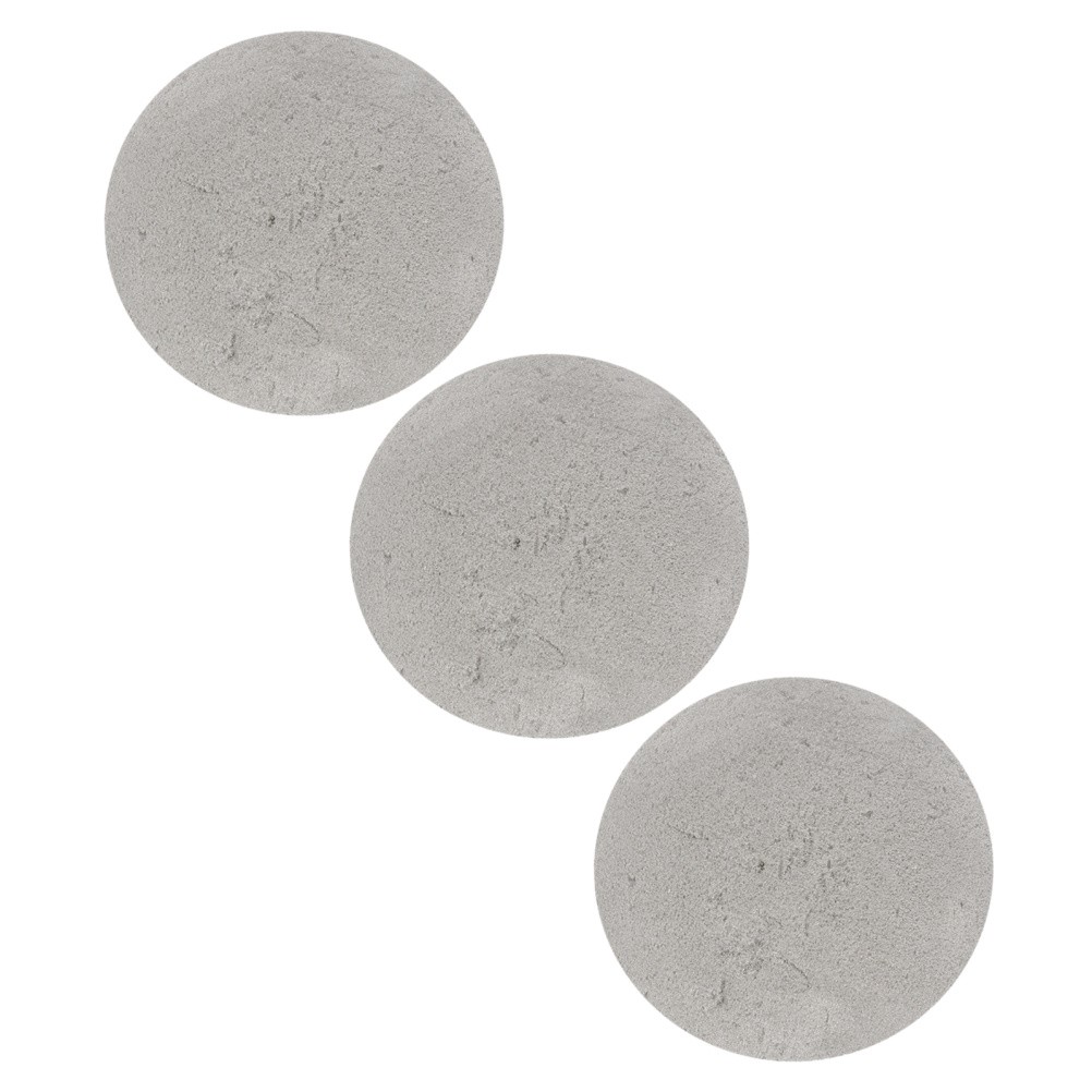 3Pcs Reusable Floral Foam Spheres Light Grey for Flower Arrangement Sets DIY