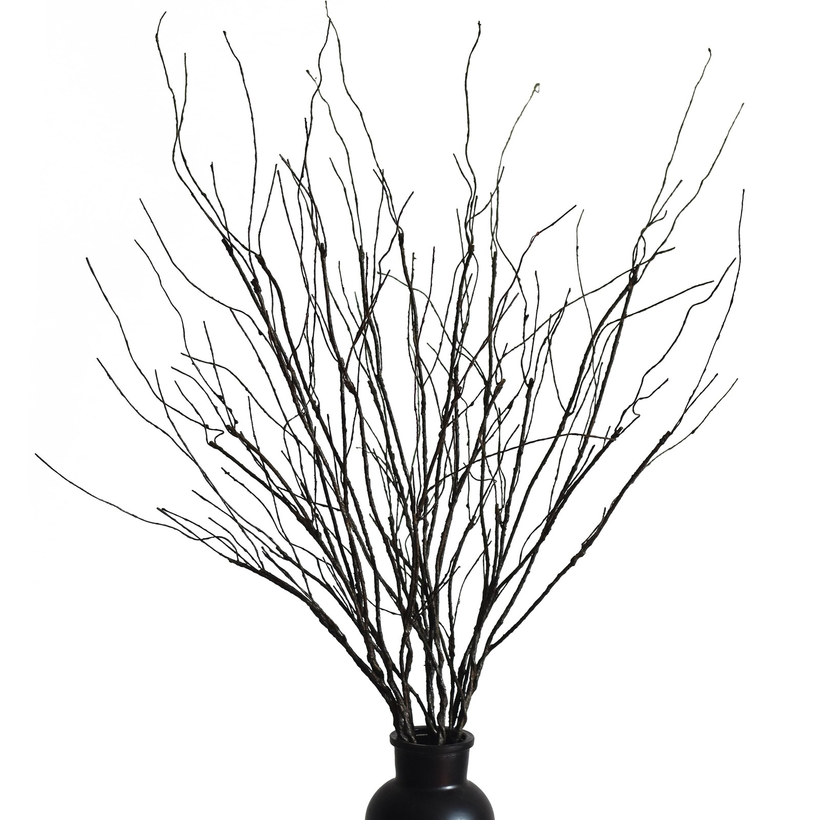 10 PCS Artificial Twigs Curly Willow Branches, 30.7 Inches Lifelike Bendable …