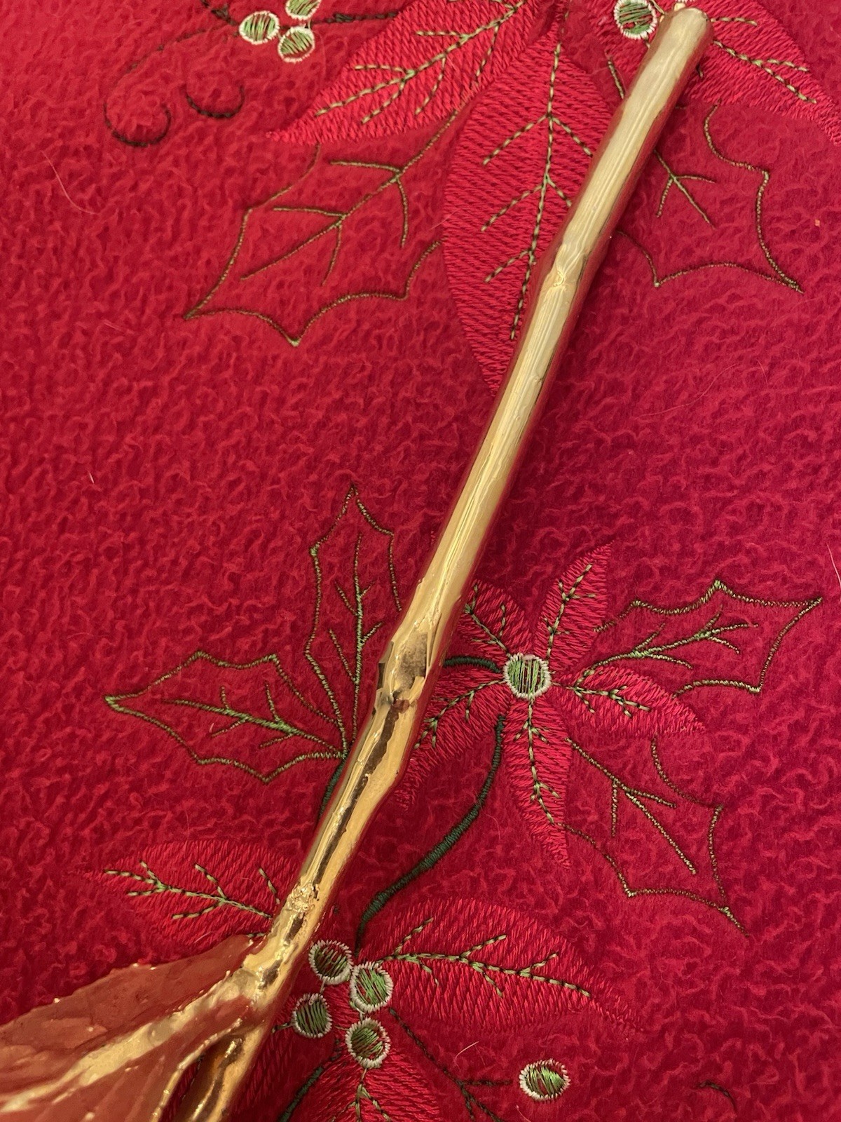24k Gold Dipped Real Rose Preserved Forever Flower Solid Gold Color