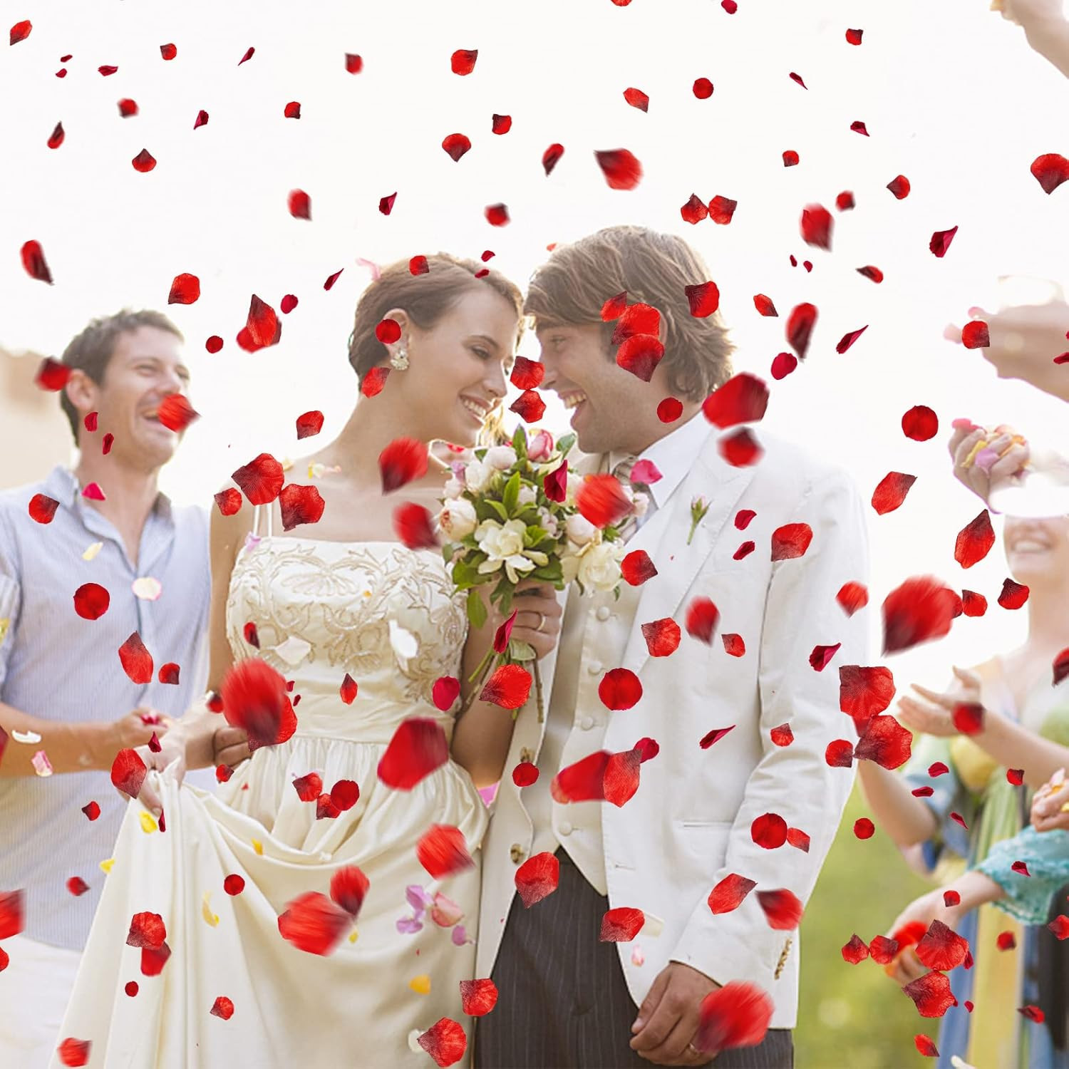 Ouddy Decor 5000 Pcs Rose Petals Artificial Flower for Valentine’S Wedding Decor