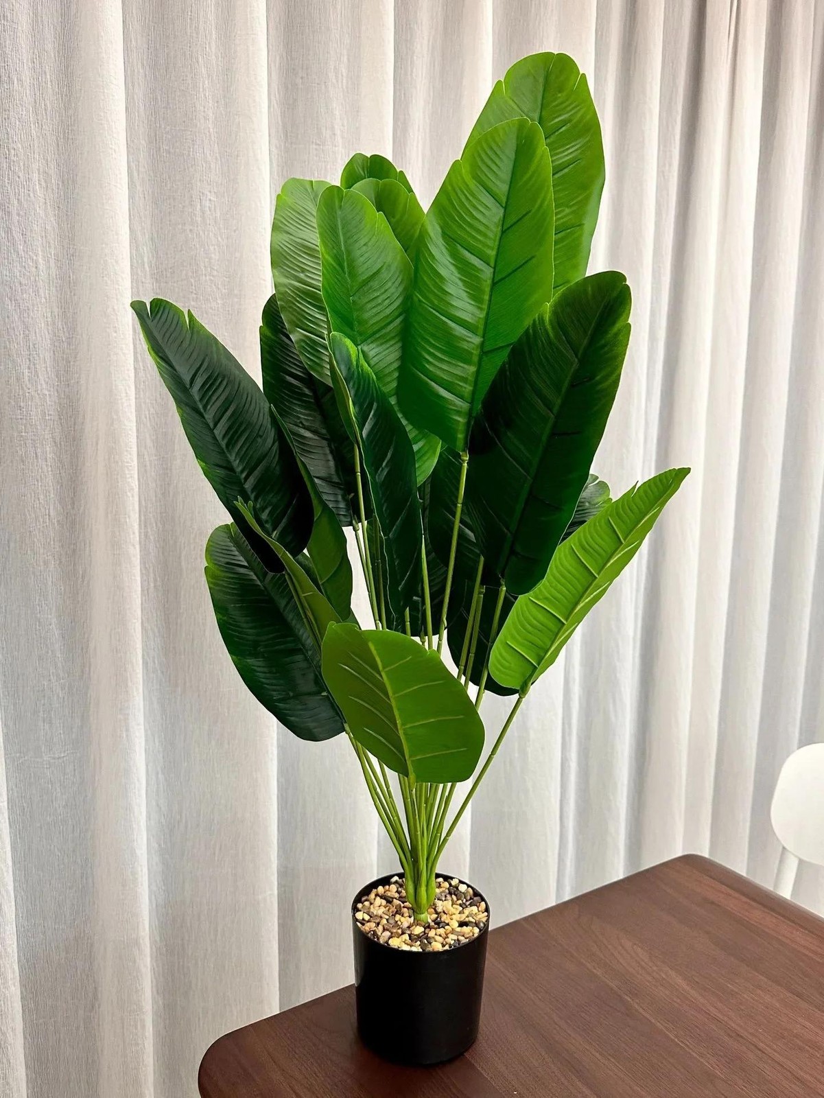 Large Artificial Palm Tree 18 Leaves Fake Banana Plant Home Garden Decor