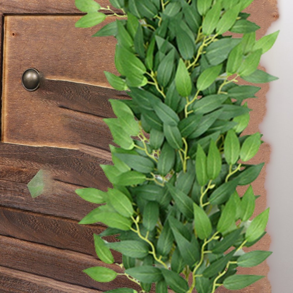 Indoor Decoration Simulation Rattan Green Plant Elaeagnus Angustifolia