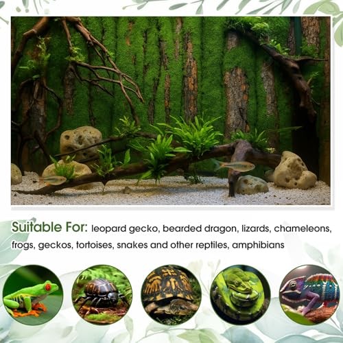 Packs Artificial Moss Bark 11.8 x 11.8 inches Tree Plants Bark DIY for Tree 2