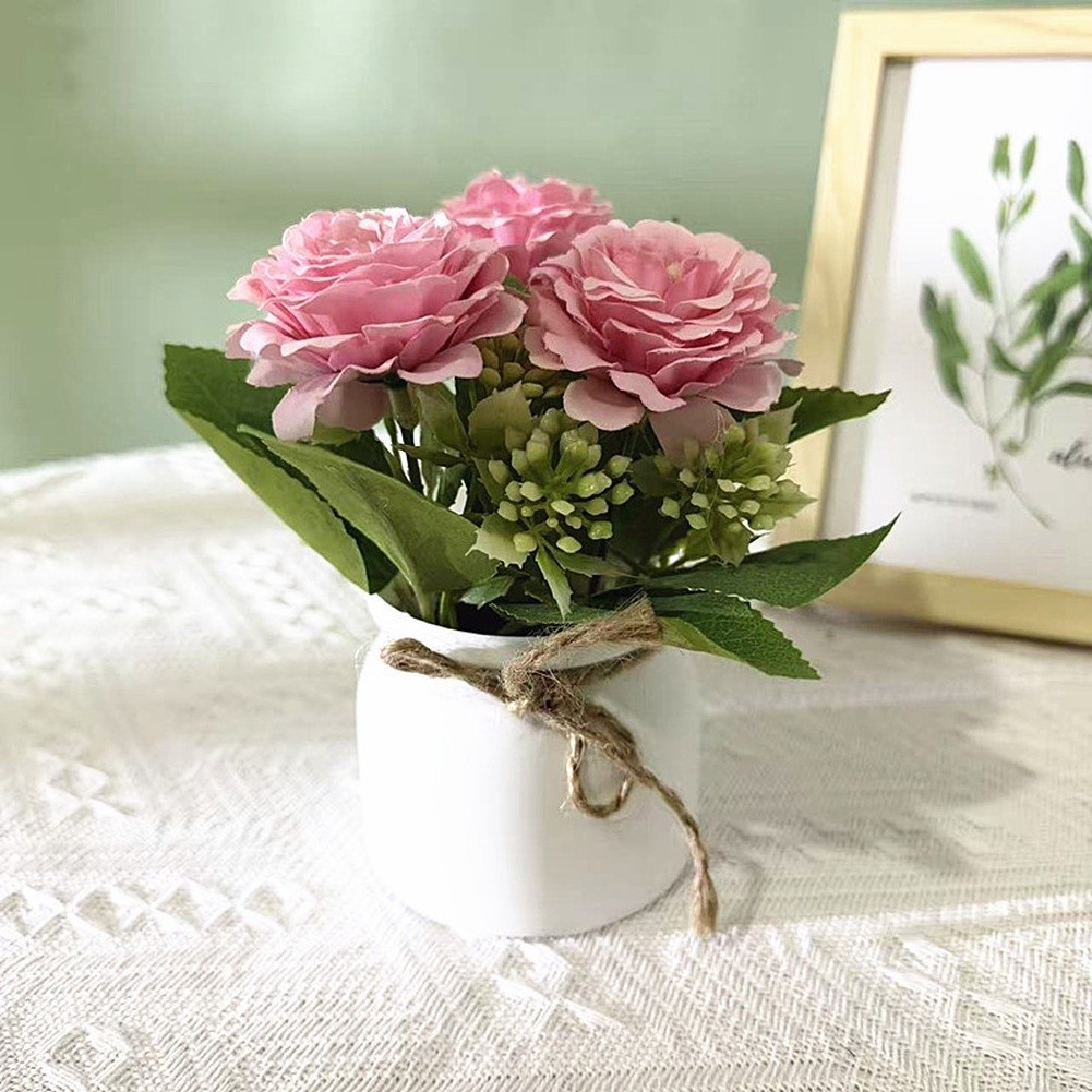 Chrysanthemum Flower Artificial Flower Fade Resistant Finish Centerpiece