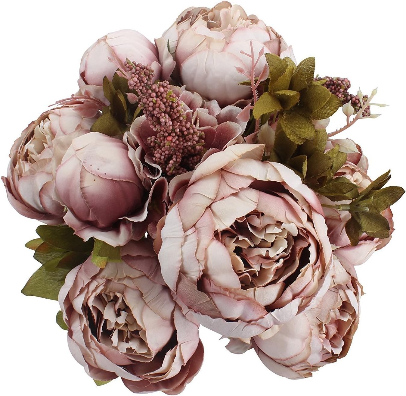Elegant Sweetened Bean Artificial Peony – Perfect for Weddings & Home Interiors