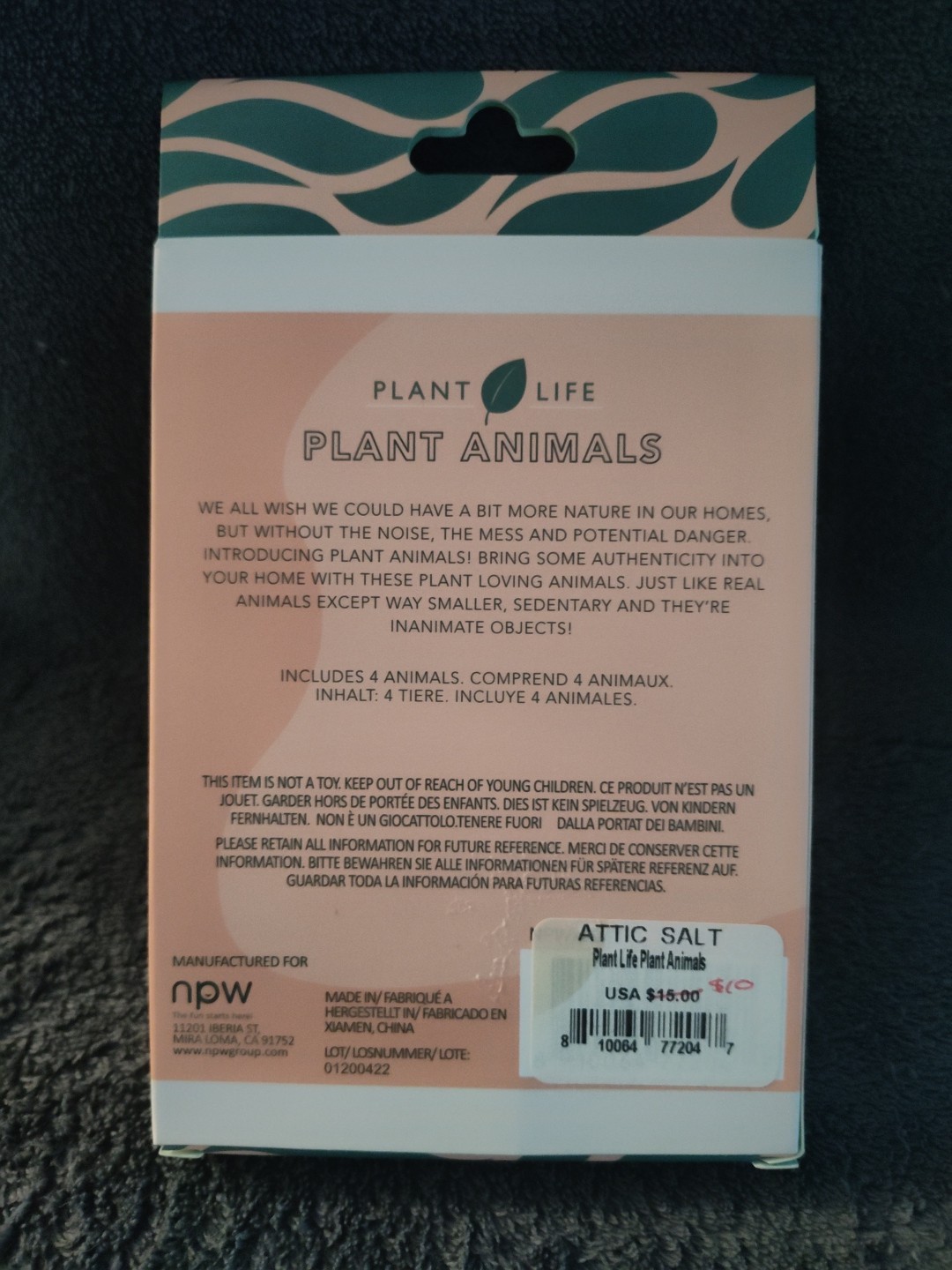 Plant Animals Plant Decorations