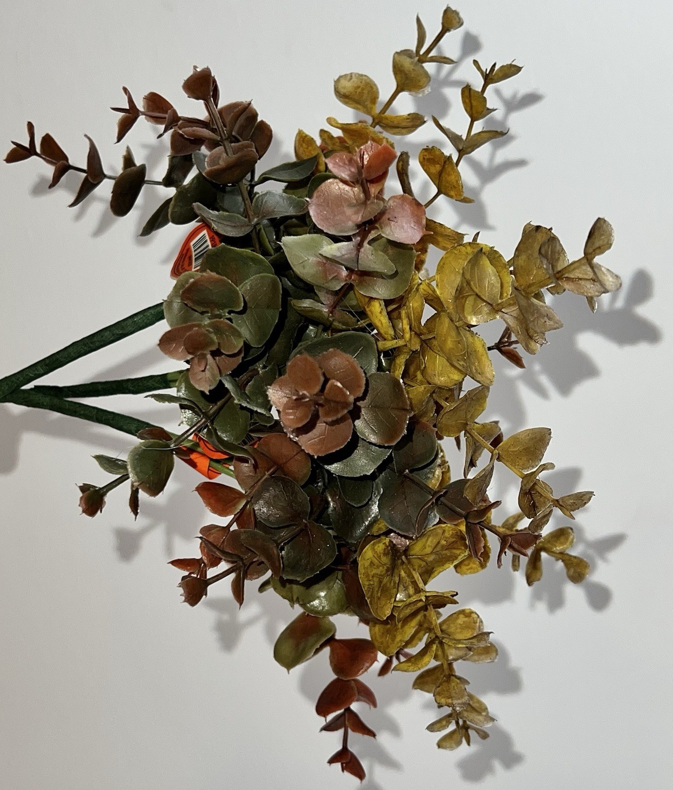 Artificial Eucalyptis Leaves Branches 3 Pc Fall Autumn Decor Thanksgiving NWT