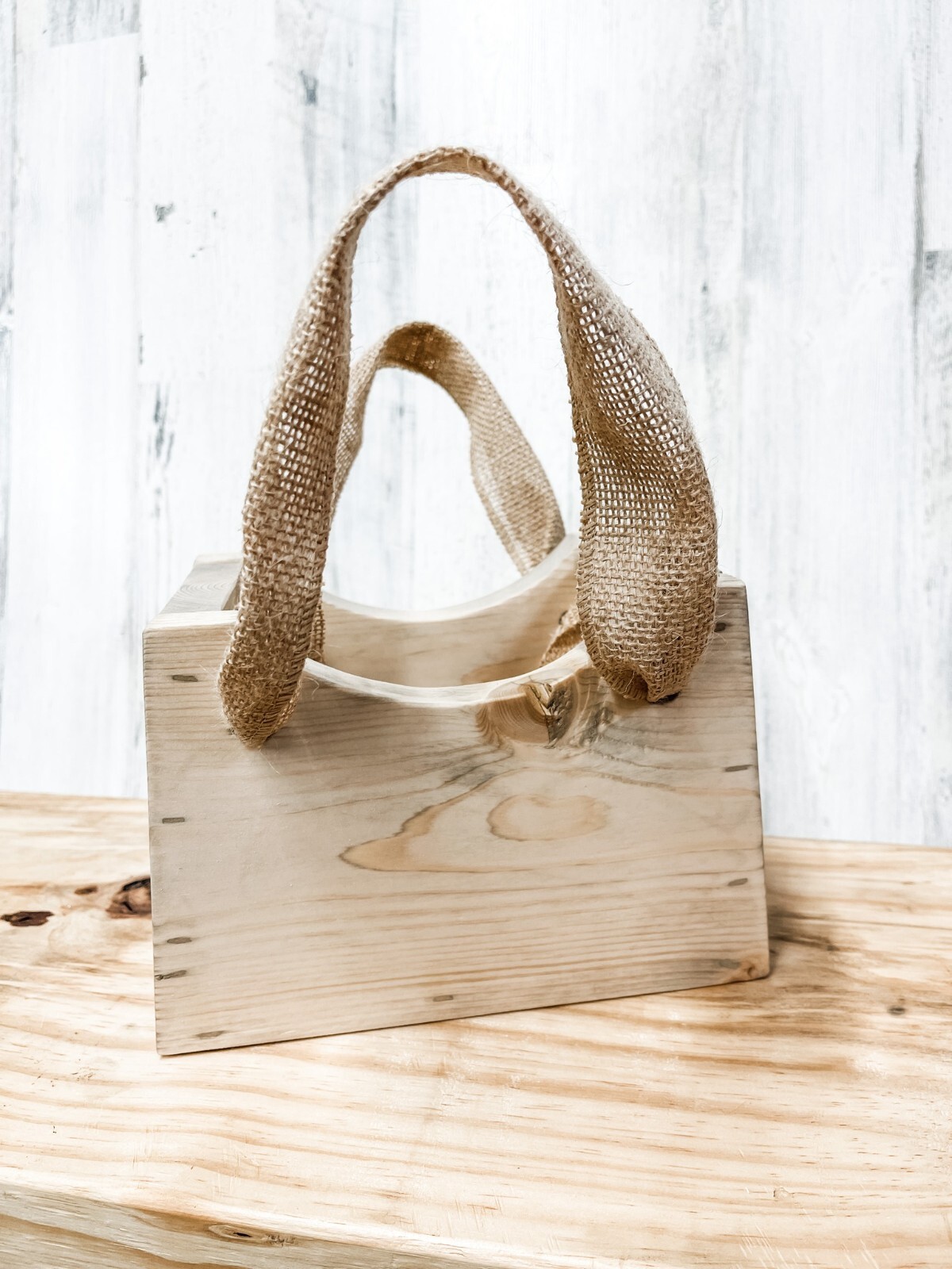 Wood Floor Purse