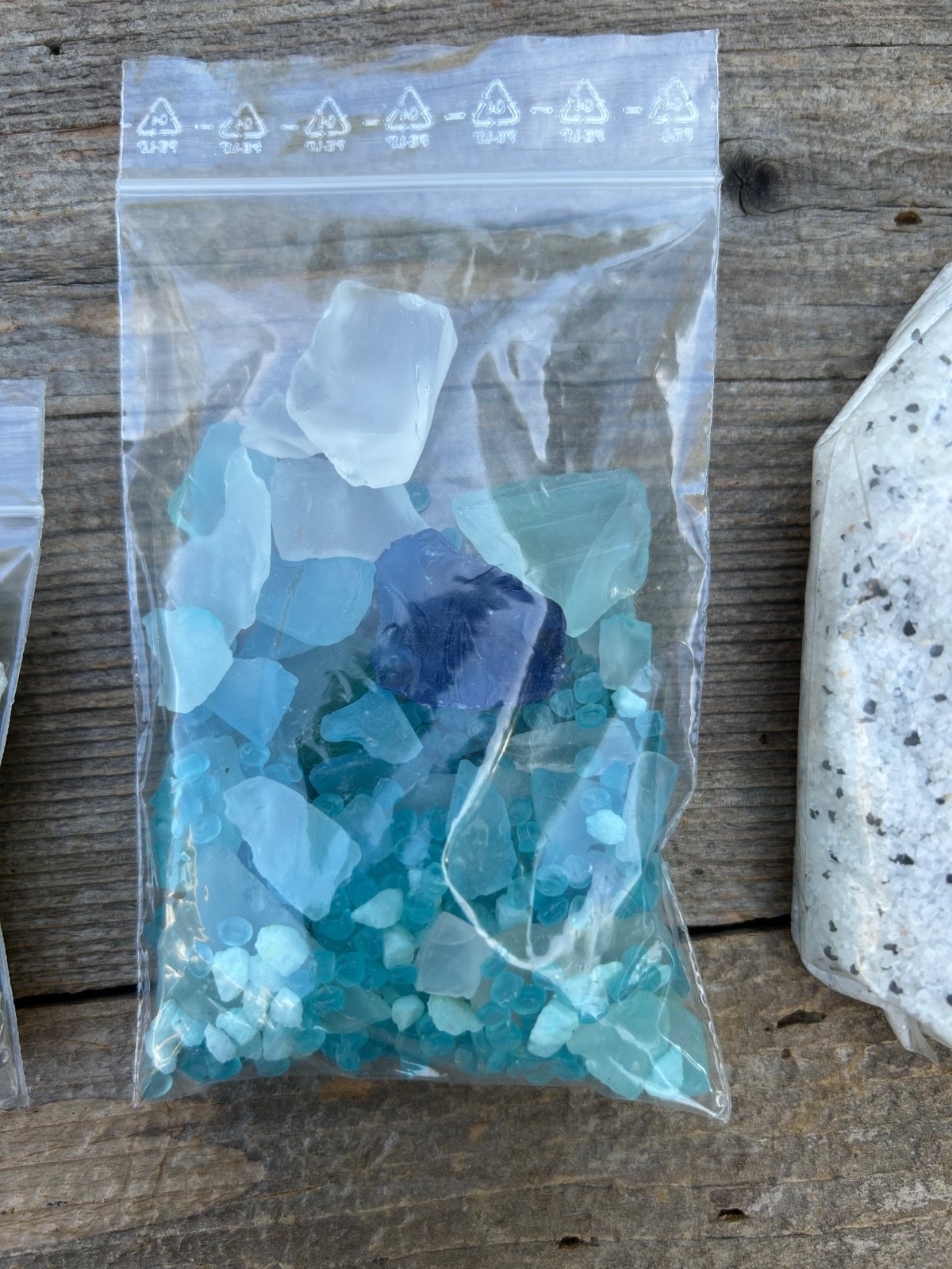 Ocean Vase Filler Beach Decor – Collection of Sand, Sea Glass, Sea Shells, etc.