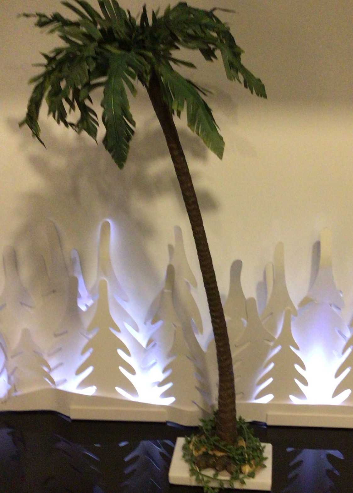 Nativity Palm Tree , Christmas Decor