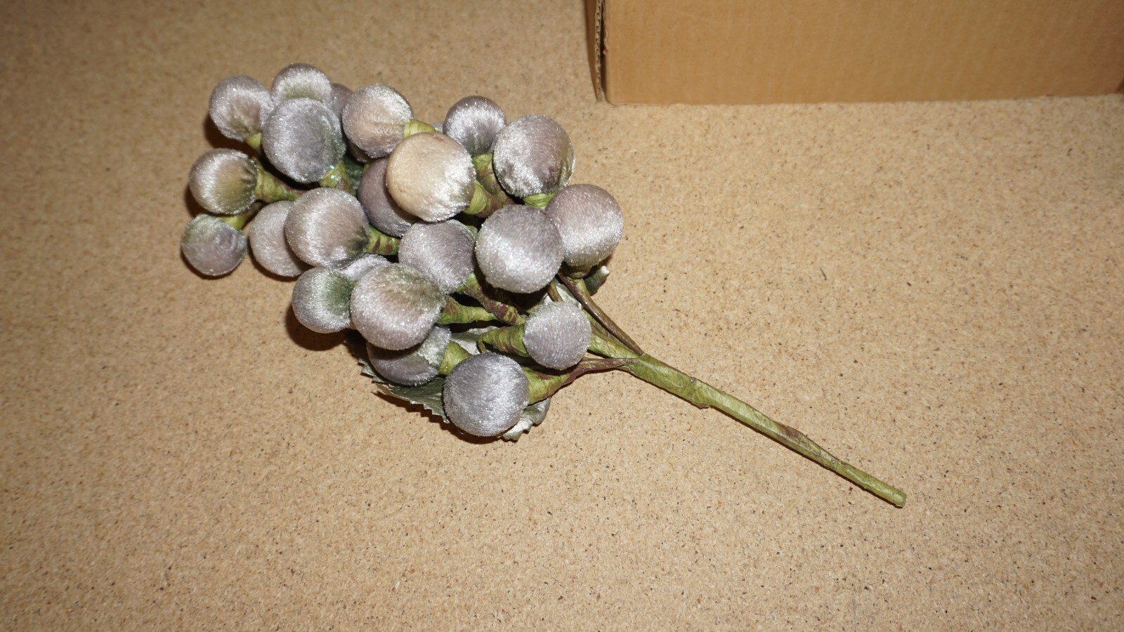 (10 Stems) Vintage Home Interiors Grape Clusters Fruit Accents Stem Sprays