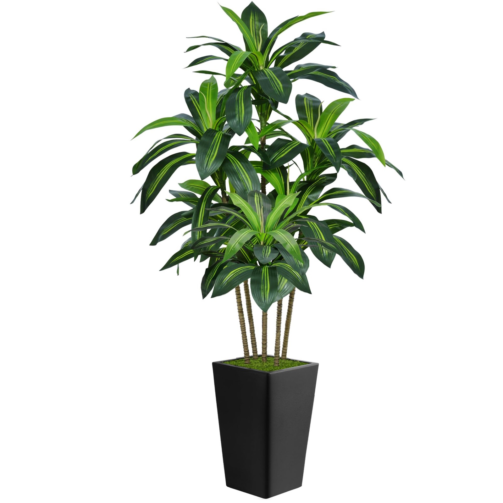 Artificial Dracaena Tree Indoor Faux Plant Fake Tree for Home Office Decor