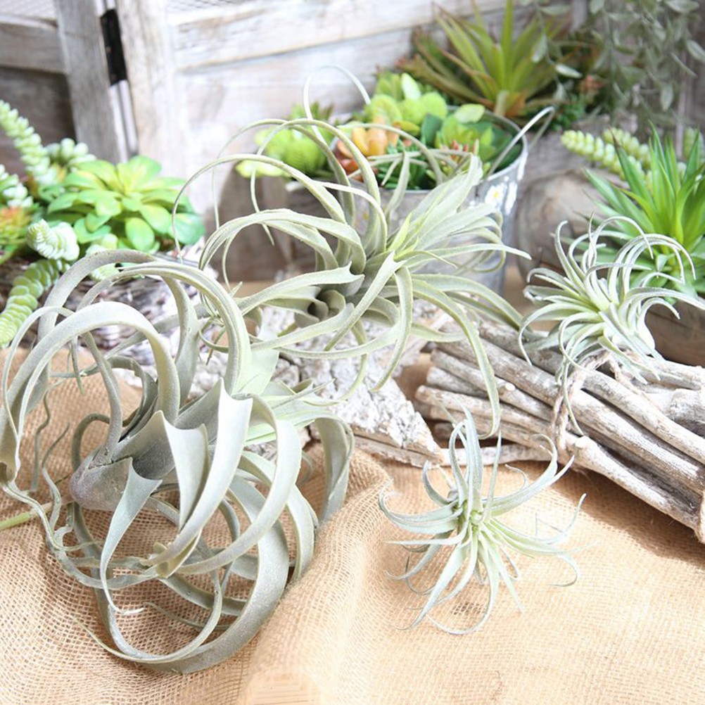 2Pcs Reusable Artificial Green Leaves Faux Greenery for Home and Office Decor