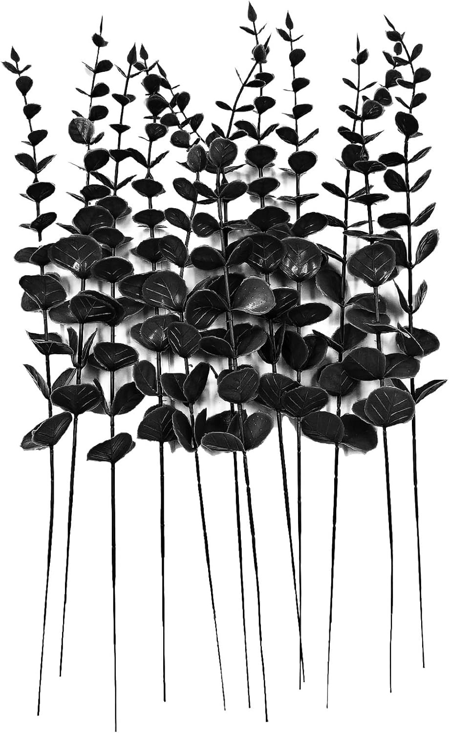 Eucalyptus Stems 12 PCS Artificial Leaves Home Office House Table Decor Wedding