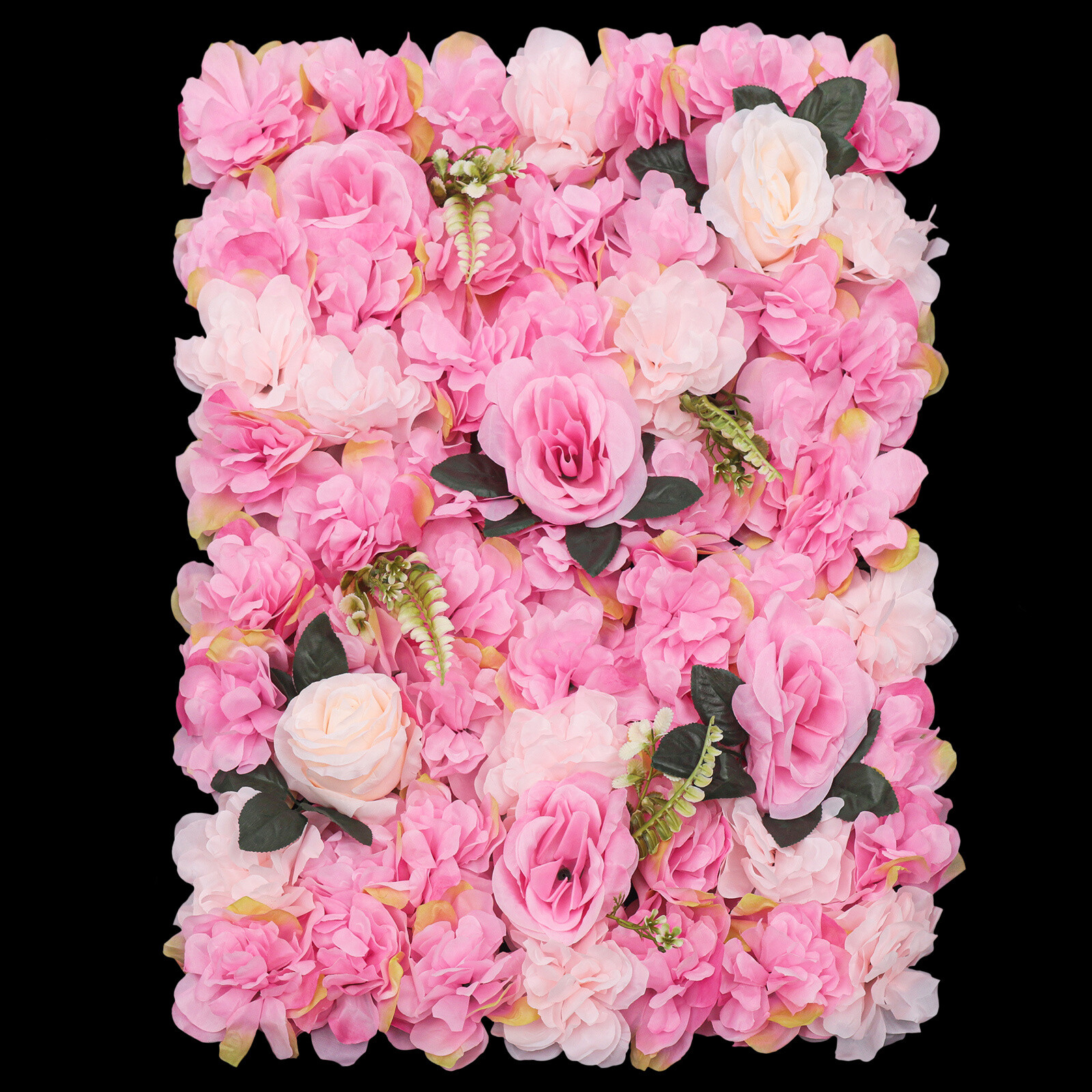 23.6×15.7 inch, 12* Artificial Flower Wall Panels for Wedding Backdrops Decor