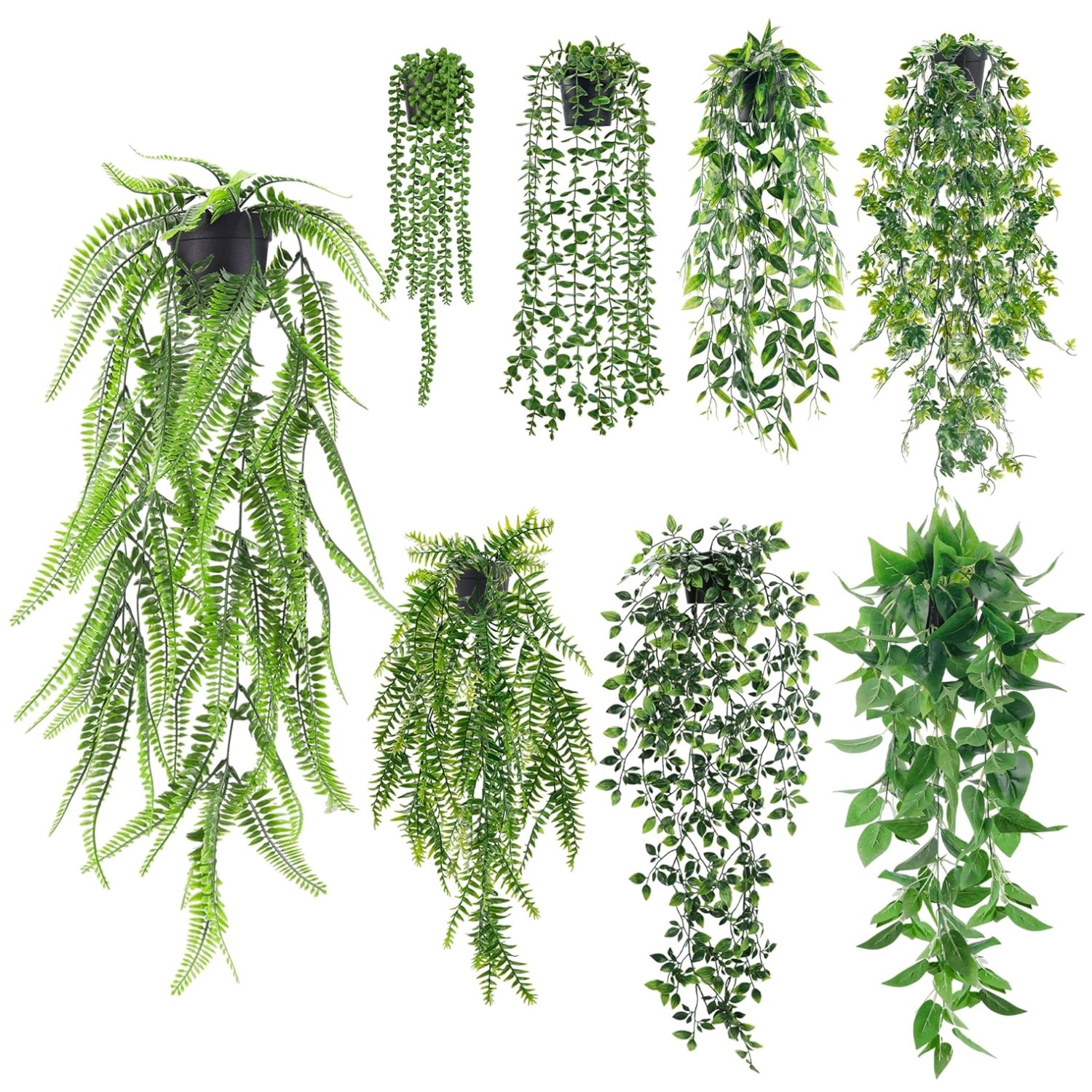 Artificial Ivy Vine Decor – Indoor Outdoor Hanging Plants