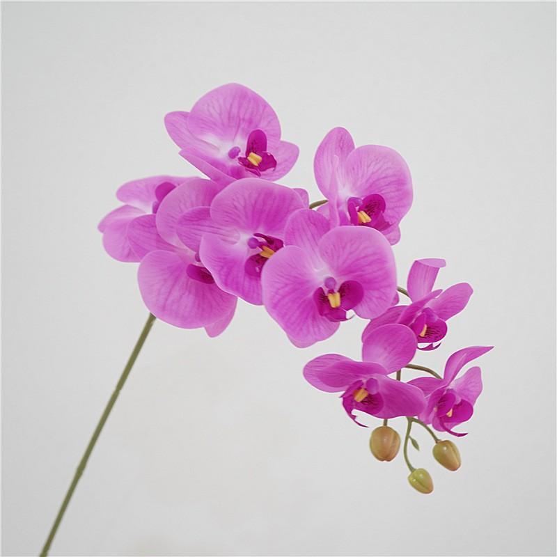 9 Heads 98cm Artificial Butterfly Orchid Flowers Fake Moth Orchids Flowers